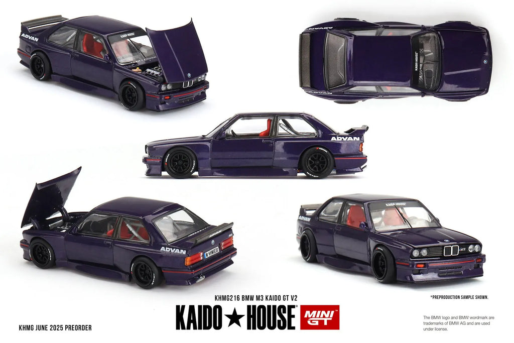 Miniaturas Mini GT 1:64 – Coleção Kaido Racing Edition | BMW, Nissan, Lamborghini e Supercars Premium