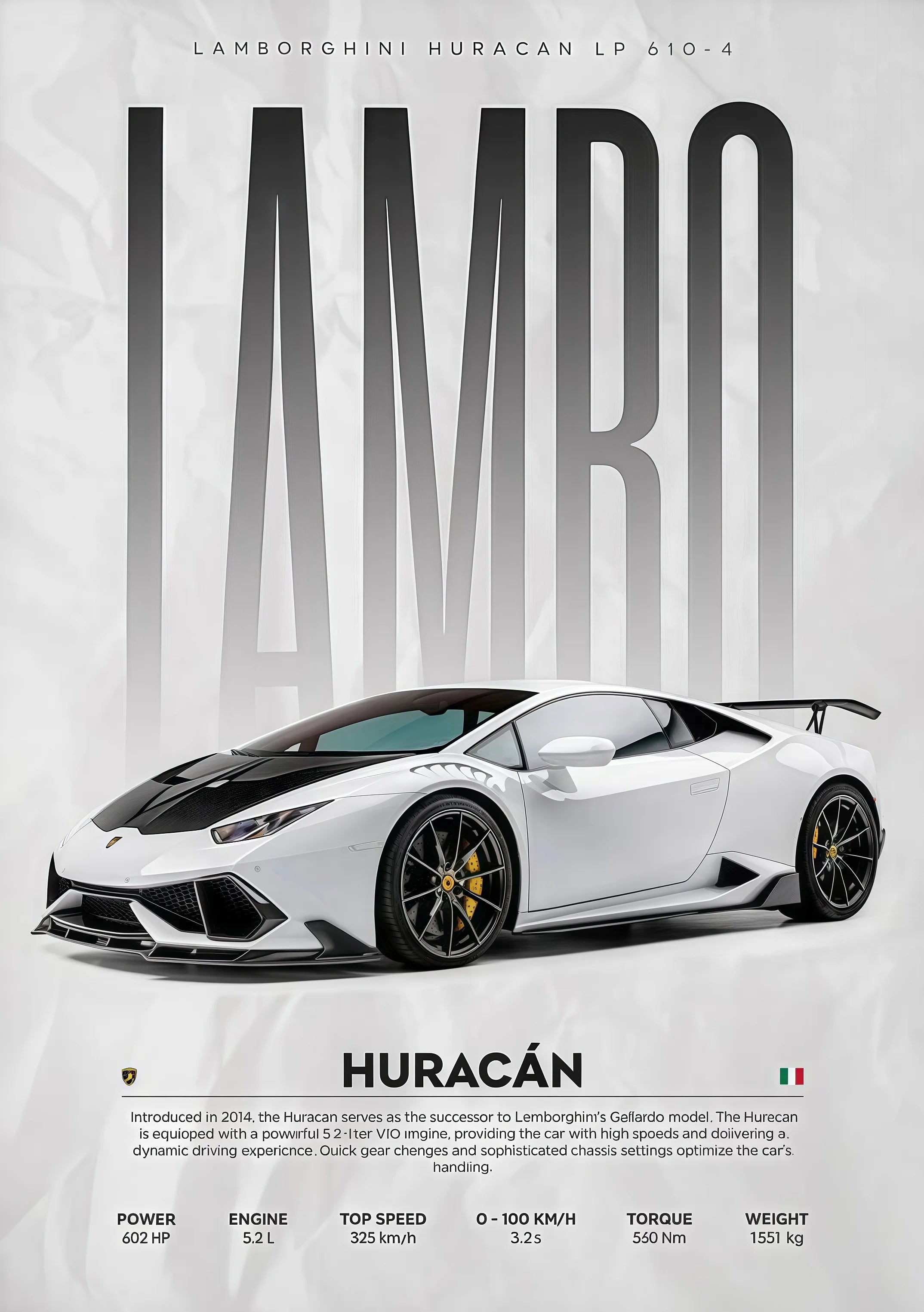 Poster Supercarros Modernos – Arte Automotiva