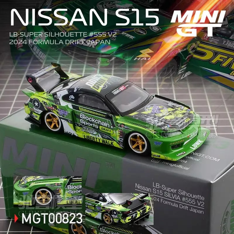 Miniaturas Mini GT 1:64 – Coleção Kaido Racing Edition | BMW, Nissan, Lamborghini e Supercars Premium