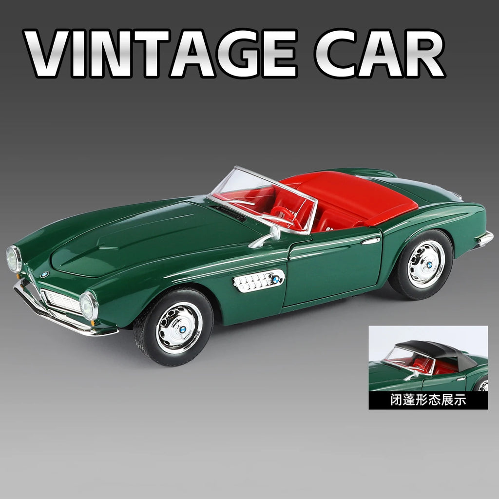 Miniatura Roadster Vintage 1950 1:24 em Metal Diecast – Edição Clássica