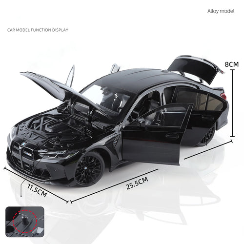 BMW M3 CS G80 1:18 – Edição M Power Performance em Metal Colecionável