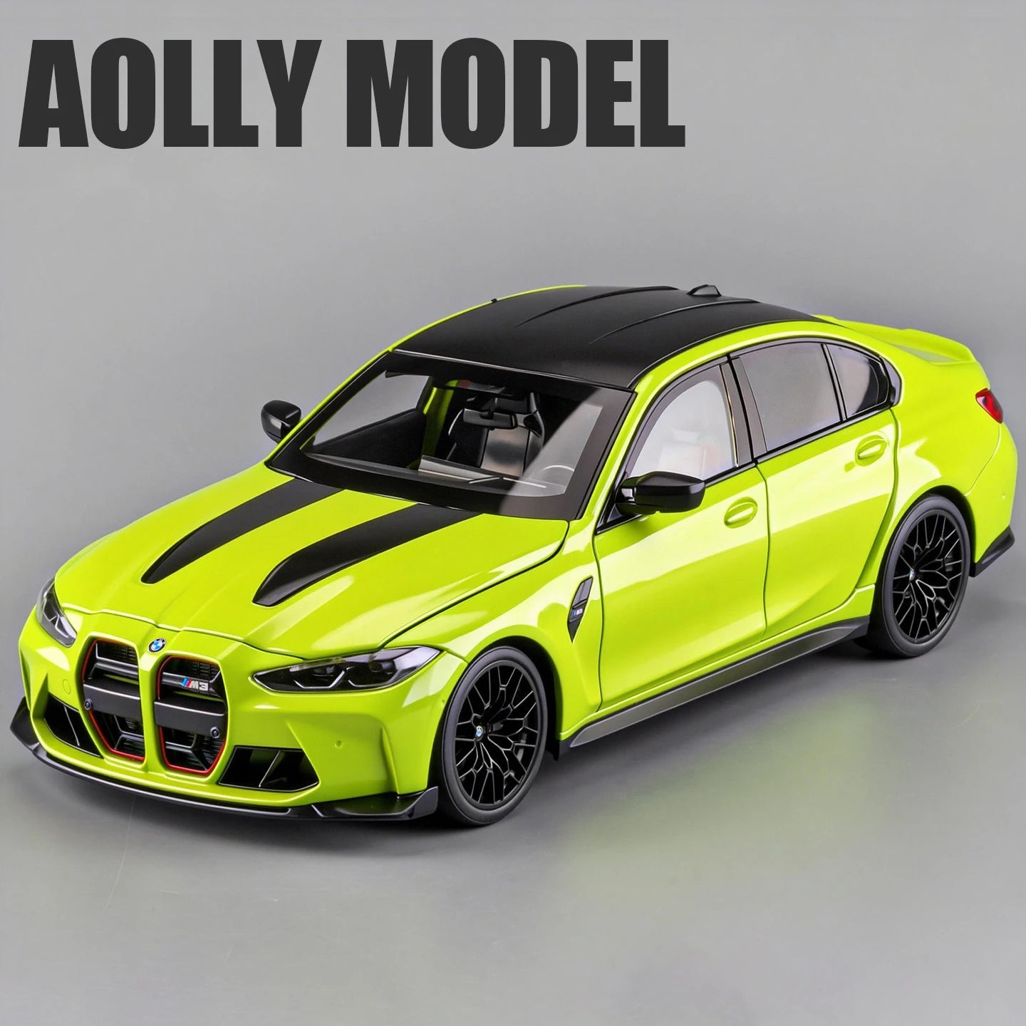 BMW M3 CS G80 1:18 – Edição M Power Performance em Metal Colecionável