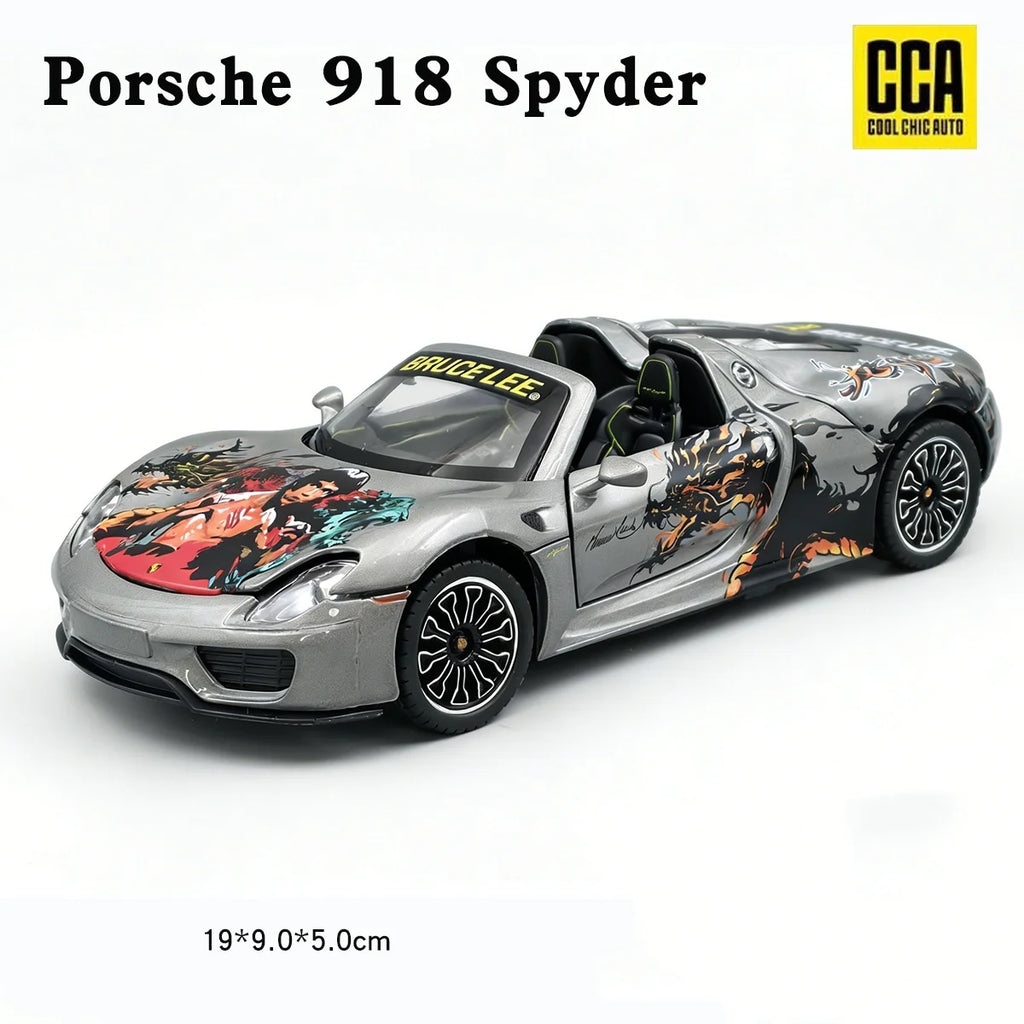 Miniatura BMW M4 GT3 1:24 – Edição Racing Premium em Metal com Som e Iluminação