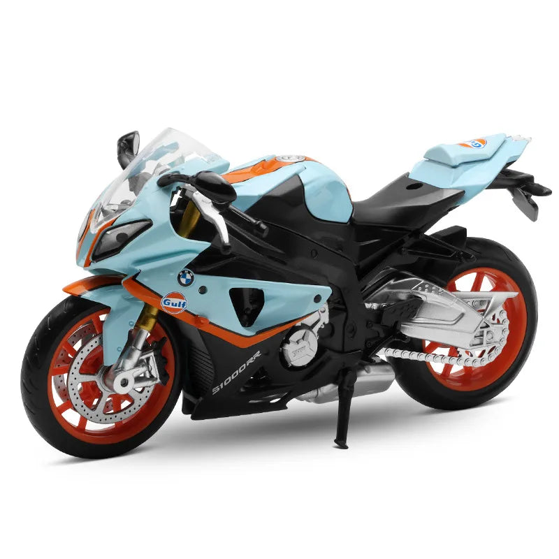 BMW S1000RR 1:12 Miniatura Premium em Metal – Super Sport Collection