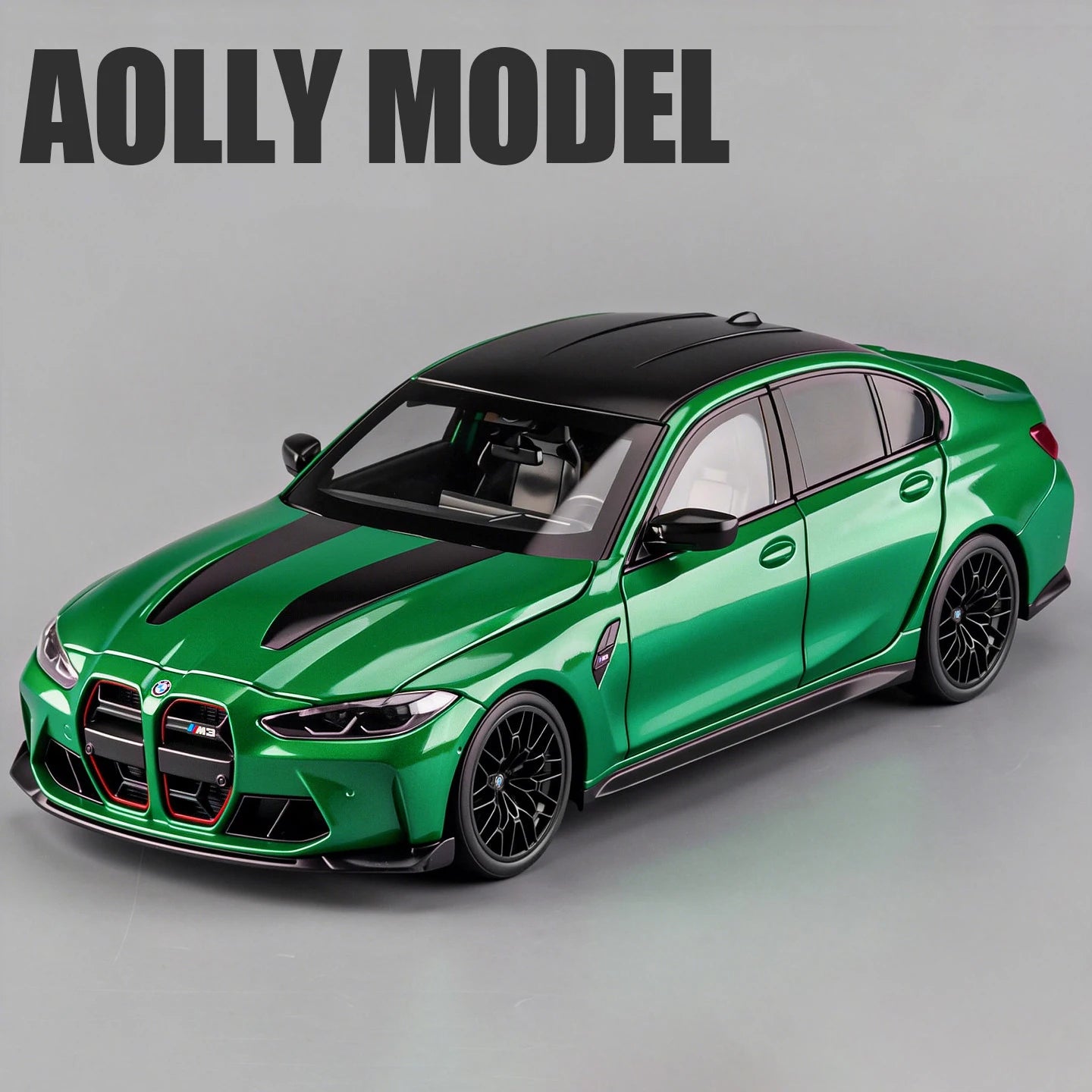 BMW M3 CS G80 1:18 – Edição M Power Performance em Metal Colecionável