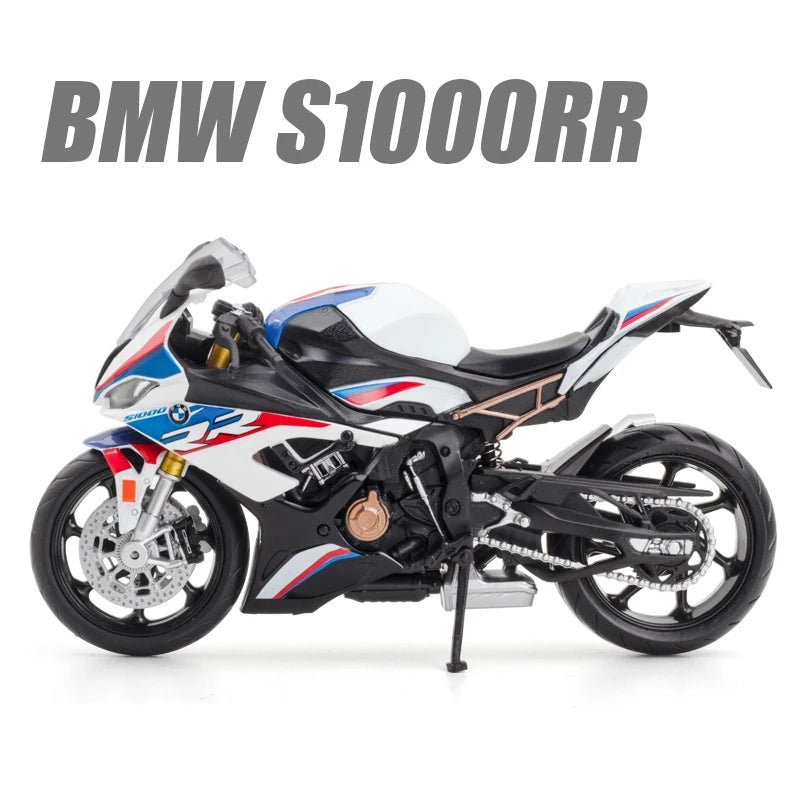 BMW S1000RR 1:12 Miniatura Premium em Metal – Super Sport Collection