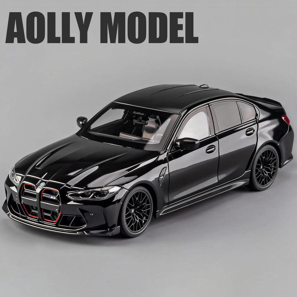 BMW M3 CS G80 1:18 – Edição M Power Performance em Metal Colecionável