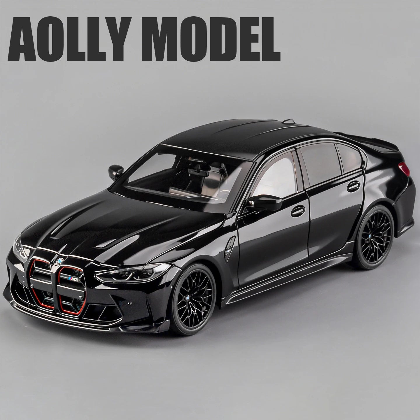 BMW M3 CS G80 1:18 – Edição M Power Performance em Metal Colecionável