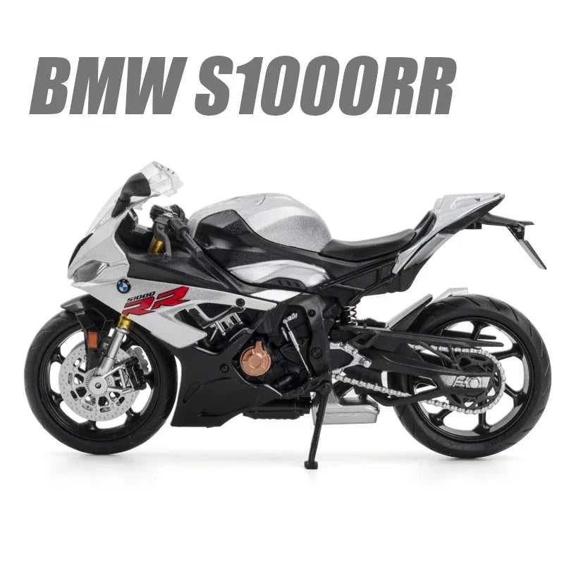 BMW S1000RR 1:12 Miniatura Premium em Metal – Super Sport Collection