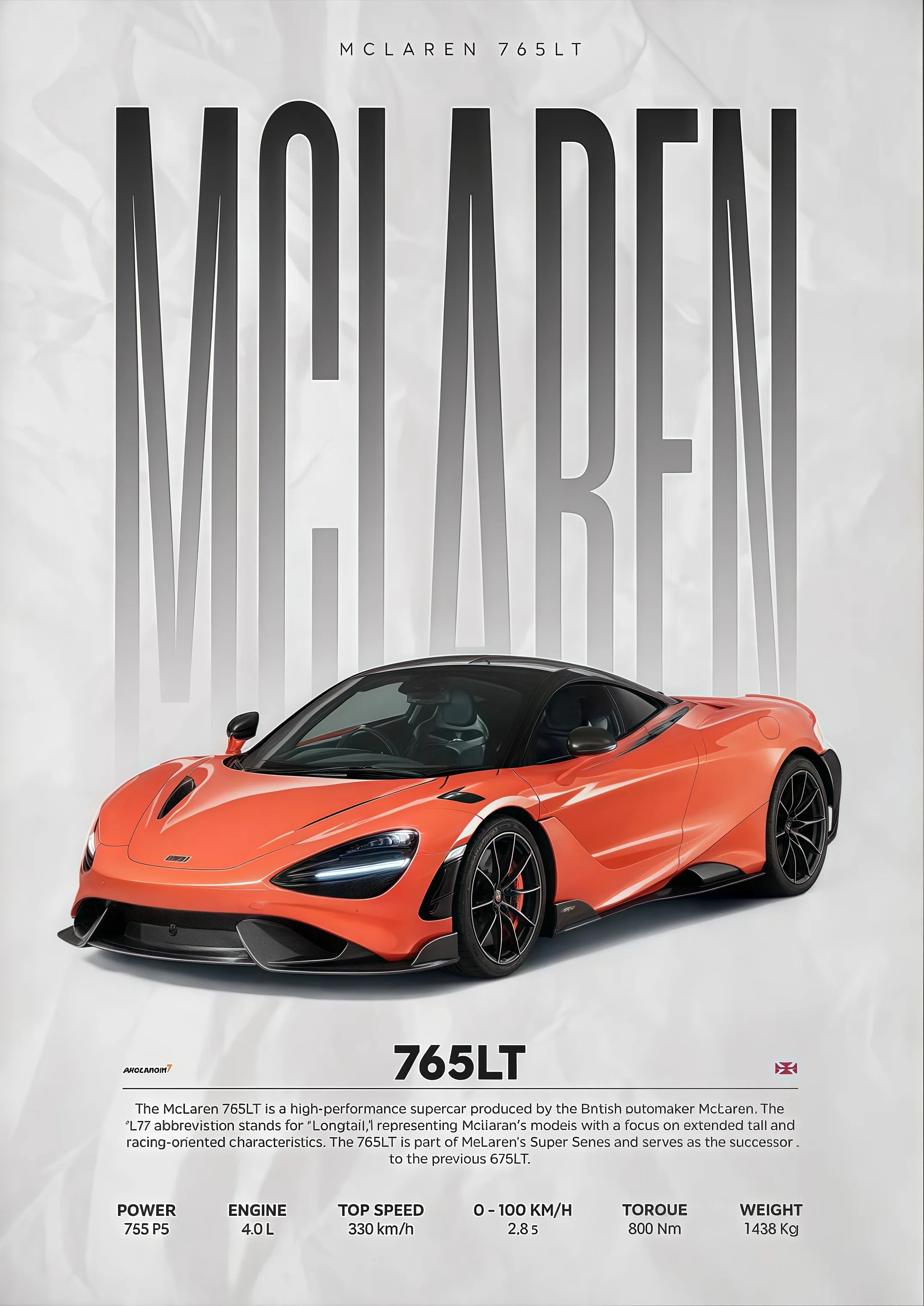 Poster Supercarros Modernos – Arte Automotiva